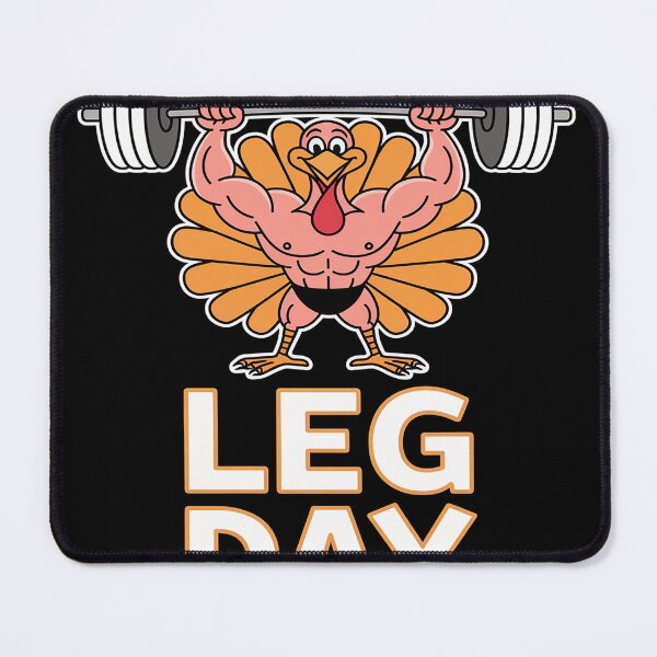 Item preview, Funny Leg Day Thanksgiving Turkey Deadlifting Deadlift designed and sold by AvagondaMind.