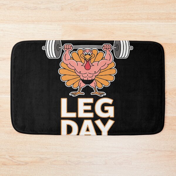 Item preview, Funny Leg Day Thanksgiving Turkey Deadlifting Deadlift designed and sold by AvagondaMind.