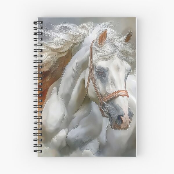 Item preview, Majestic white horse  designed and sold by Brian Tarr.