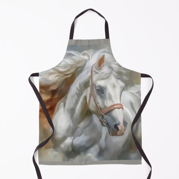 Item preview, Majestic white horse designed and sold by Brian Tarr.