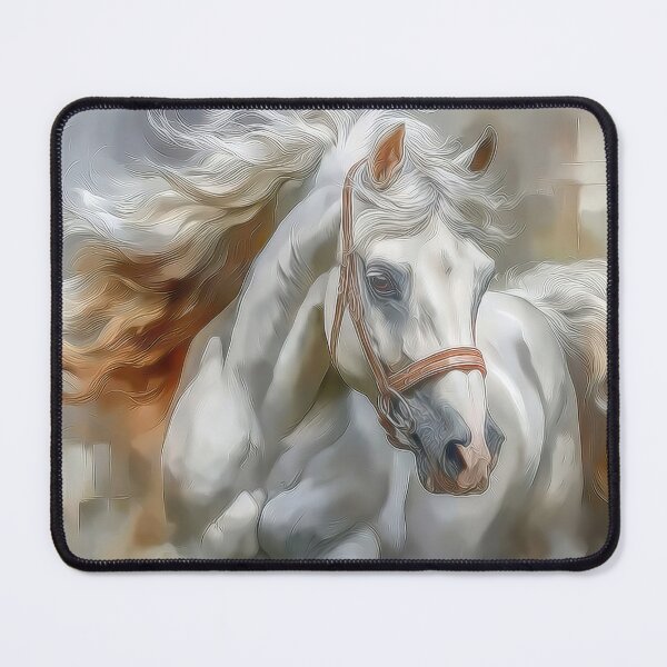 Item preview, Majestic white horse  designed and sold by Brian Tarr.