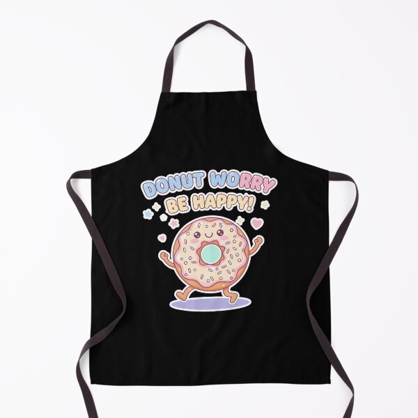 Item preview, Be Happy, Cute Kawaii, Muffin Funny, Happy Muffin, Cute Donut, Adorable Kawaii, Funny Pun, Happy Donut, Cute Pun, Adorable Funny, Pun designed and sold by DawnPatricia.