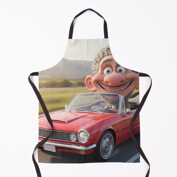 Item preview, ​BIG HEAD, BIG RIDE! Red Convertible and the Joy of the Open Road designed and sold by JanRizz.