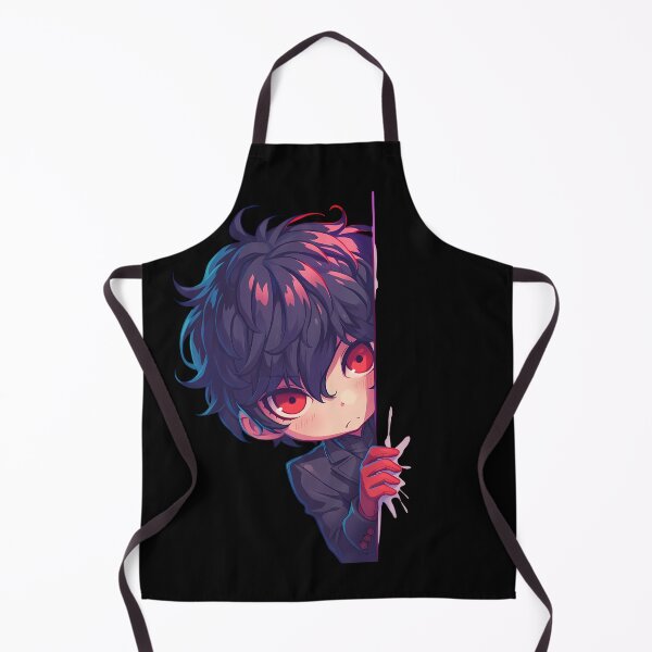 Item preview, Ren Amamiya Persona 5 Game Anime Boy Chibi Kawaii Peeker designed and sold by HumbertoValveno.
