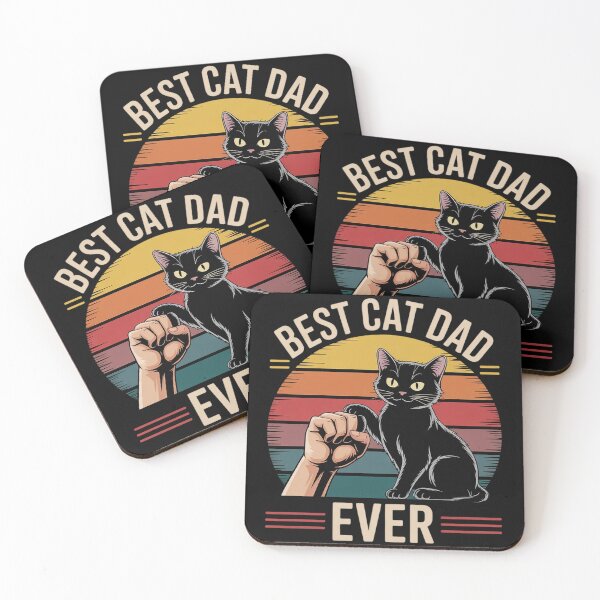 Item preview, Best Cat Dad Ever Funny Cat Lover Pet Owner Father day  designed and sold by NailMolisa.