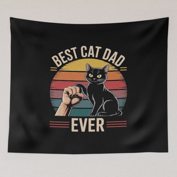 Item preview, Best Cat Dad Ever Funny Cat Lover Pet Owner Father day  designed and sold by NailMolisa.