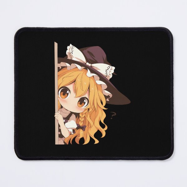 Item preview, Marisa Kirisame Touhou Anime Girl Chibi Kawaii Peeker designed and sold by HumbertoValveno.