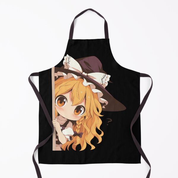 Item preview, Marisa Kirisame Touhou Anime Girl Chibi Kawaii Peeker designed and sold by HumbertoValveno.