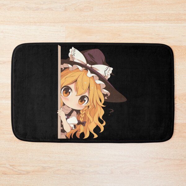Item preview, Marisa Kirisame Touhou Anime Girl Chibi Kawaii Peeker designed and sold by HumbertoValveno.