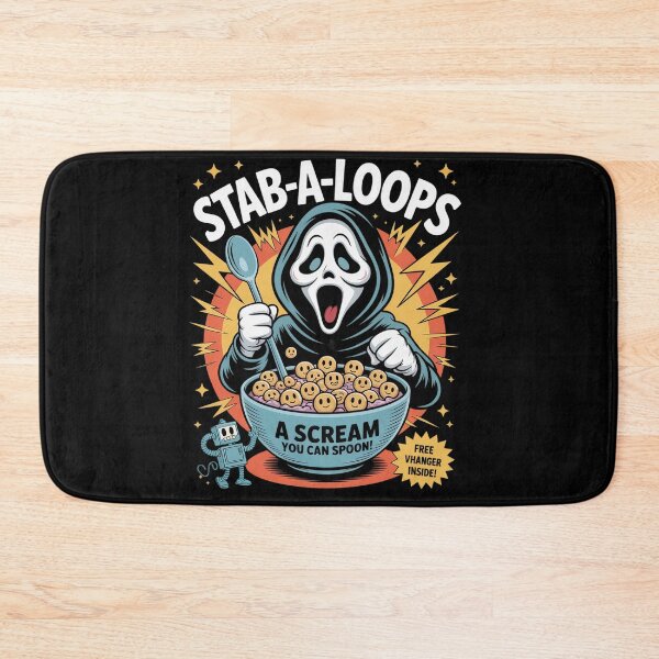 Item preview, Horror Funny Ghost Stab-A-Loops Horror Cereal Halloween designed and sold by milanforbes.