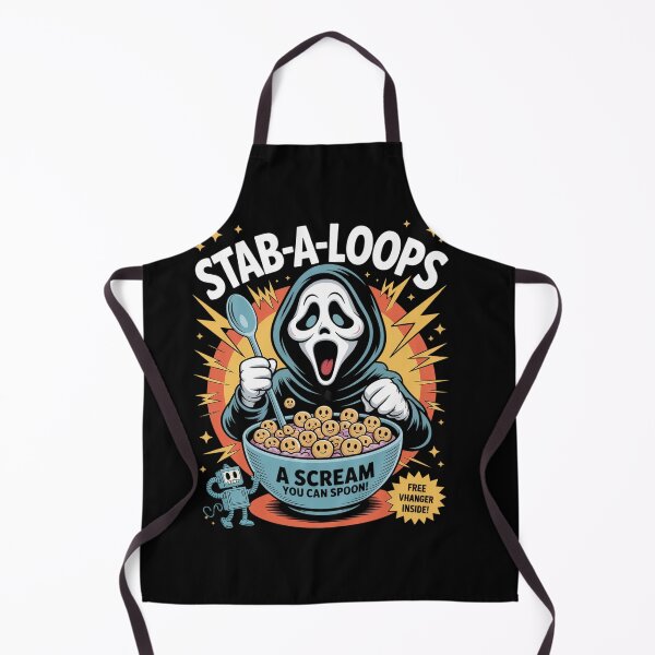 Item preview, Horror Funny Ghost Stab-A-Loops Horror Cereal Halloween designed and sold by milanforbes.