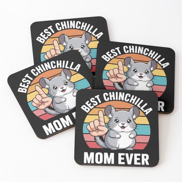 Item preview, Best Chinchilla Mom Ever Funny Pet Chinchilla  designed and sold by NailMolisa.
