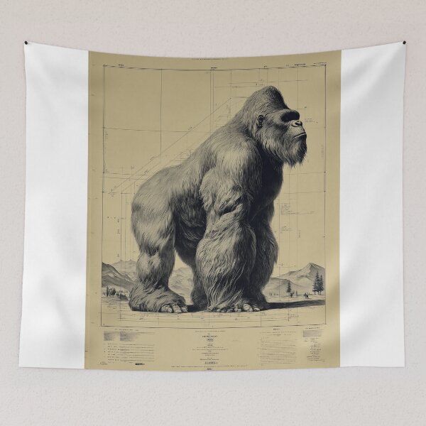 Item preview, Colossal Gorilla Blueprint designed and sold by lautir.