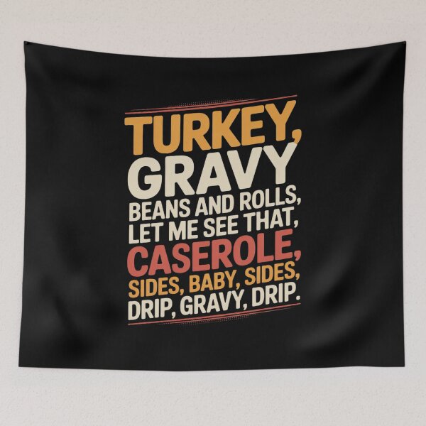 Item preview, Turkey Gravy Beans and Rolls Let Me See That Casserole 06  designed and sold by KotexTemu.