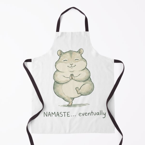 Item preview, Cute Hamster Doing Yoga - Funny Meditation Gift designed and sold by RICHYON.