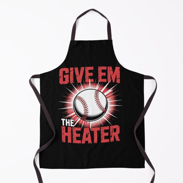 Item preview, Give Em The Heater Baseball Pitcher designed and sold by estellaken.