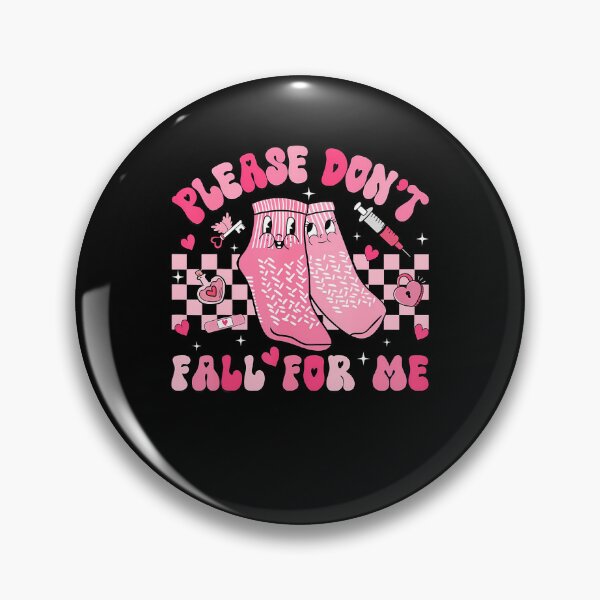 Item preview, Nurse Valentine Non Slip Socks Please Don'T Fall For Me designed and sold by RubySandy.