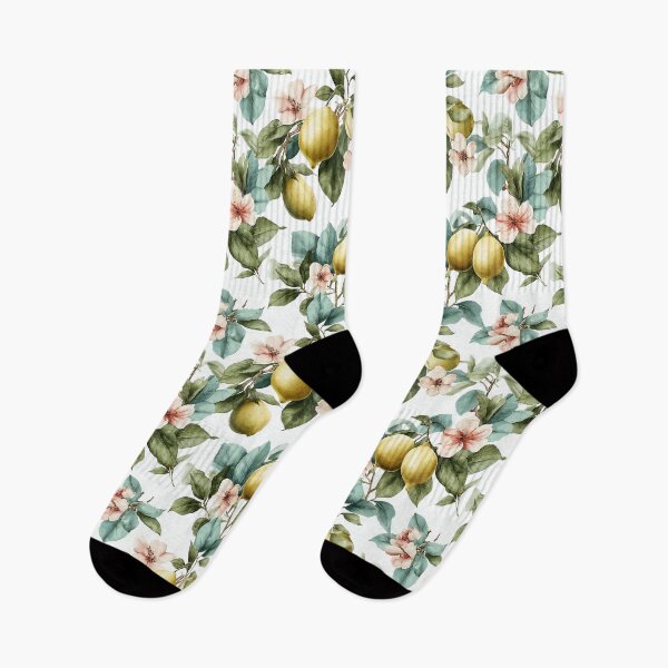 Item preview, Lovely Lemons and Blossoms designed and sold by BeeJoyDesign.