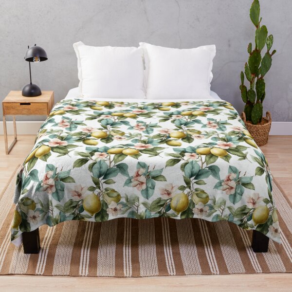 Item preview, Lovely Lemons and Blossoms designed and sold by BeeJoyDesign.