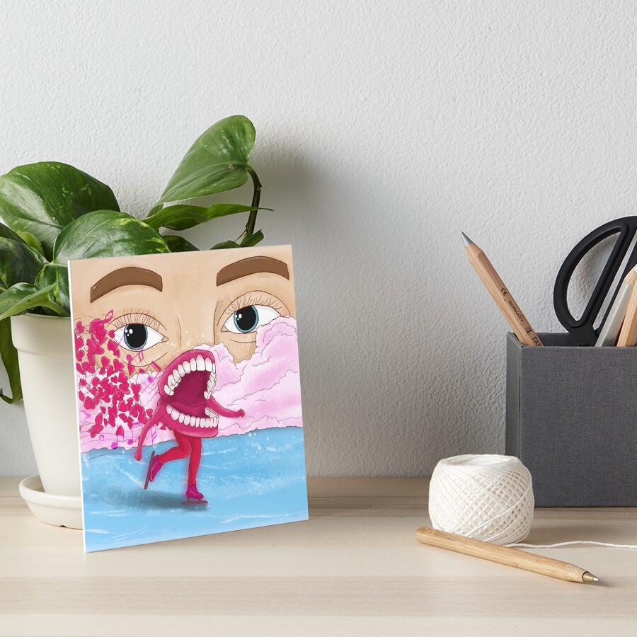 Item preview, Art Board Print designed and sold by Rocksma.