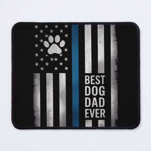 Item preview, Best Dog Dad Ever American Flag designed and sold by NailMolisa.