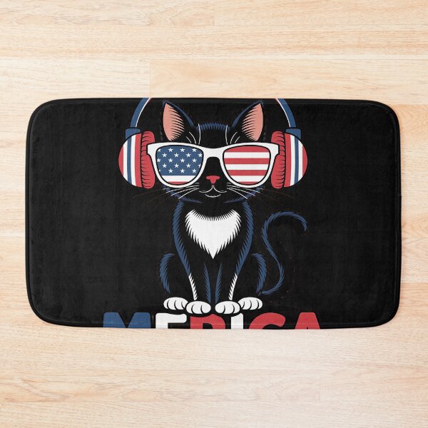 Item preview, Funny Merica Cattitude TShirt - Labor Day designed and sold by AvagondaMind.