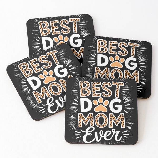 Item preview, Best Dog Mom Ever Bleached Mother's Day Dog Mommy Girl  designed and sold by NailMolisa.