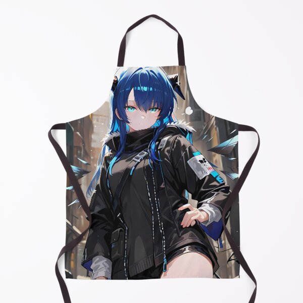 Item preview, Prelude Mostima Arknights Alley Shadow Halo Blue Urban Mystery designed and sold by HumbertoValveno.