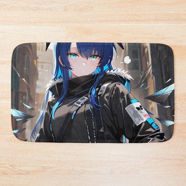 Item preview, Prelude Mostima Arknights Alley Shadow Halo Blue Urban Mystery designed and sold by HumbertoValveno.