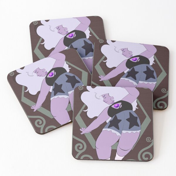 Item preview, Amethyst in Art Nouveau designed and sold by Thatchesspiece.