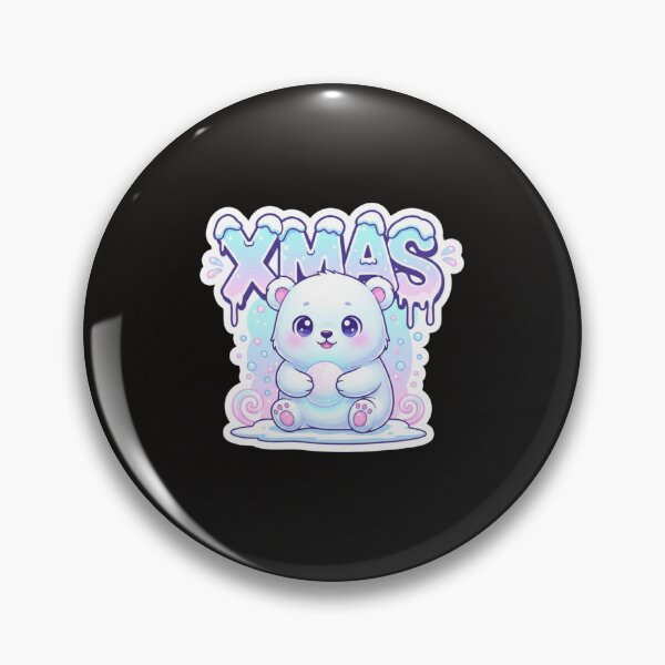 Item preview, Chibi IceBear Graffiti Sticker – XMAS Gift Series designed and sold by Imaginarium of Chaos falcon88 .