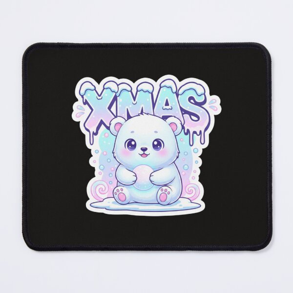Item preview, Chibi IceBear Graffiti Sticker – XMAS Gift Series designed and sold by Imaginarium of Chaos falcon88 .