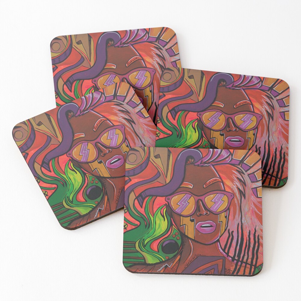 Item preview, Coasters (Set of 4) designed and sold by Rocksma.