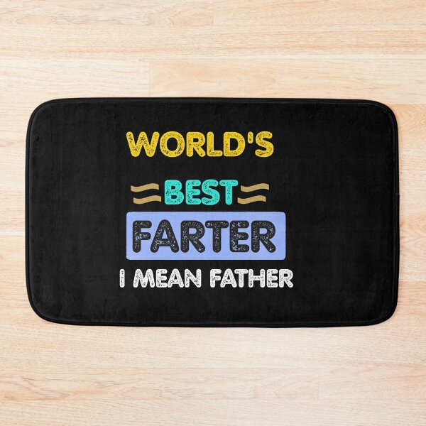 Item preview, World’s Best Farter I Mean Father Shirt – Funny Dad Joke T-Shirt, Retro Father’s Day Gift designed and sold by Printsouf.