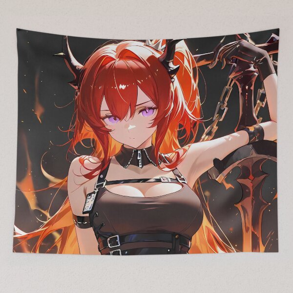 Item preview, Surtr Infernal Strength Arknights Prelude To Dawn designed and sold by HumbertoValveno.
