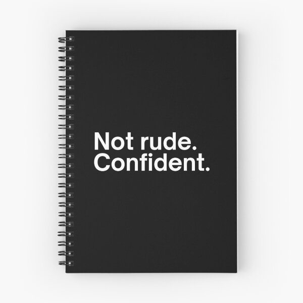 Item preview, Not rude. Confident. designed and sold by SWETA HALDER.