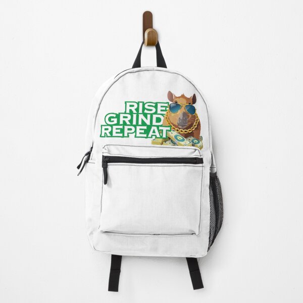 Item preview, Rise, Grind, Repeat – Hustle Capybara Money Tee designed and sold by Coste-Design.