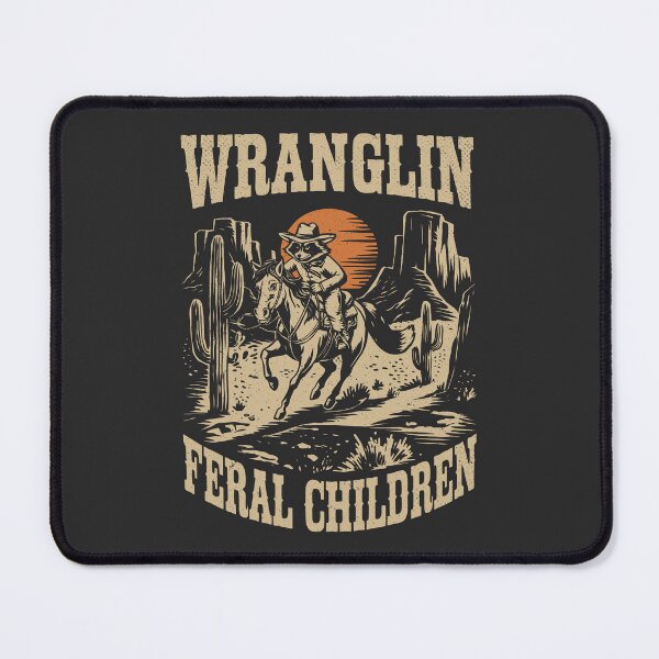 Item preview, Cowboy Raccoon Wranglin' Feral Children Western designed and sold by Y-Vibes.