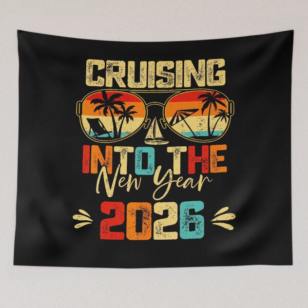 Item preview, Cruising Into 2026 New Years Eve Party Favors Family Holiday designed and sold by ChantelNicole.