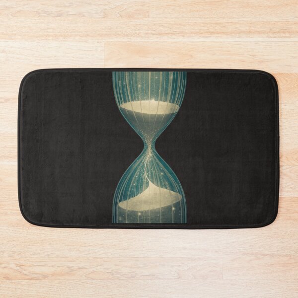 Item preview, Cosmic Hourglass with Falling Stardust Sand - Surreal Galaxy Time Art designed and sold by TitanRN.
