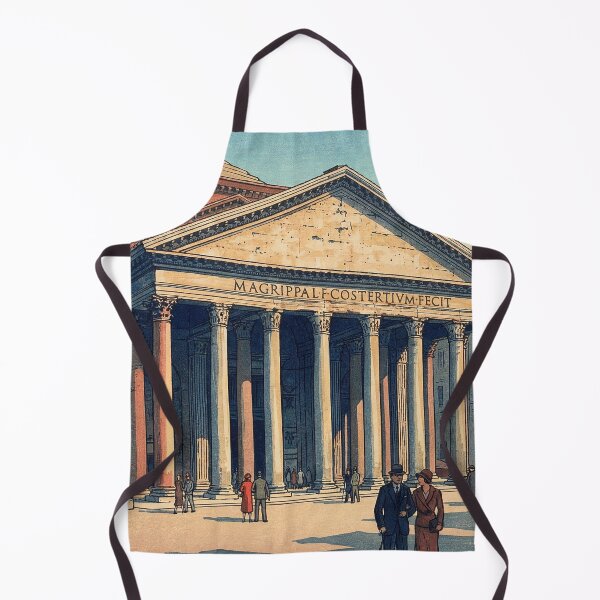 Item preview, The Pantheon in Rome Japanese Woodblock Print designed and sold by Takeda-art.
