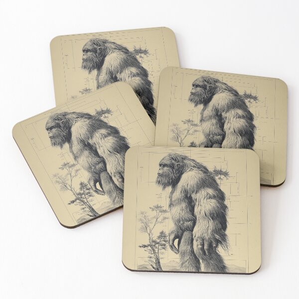 Item preview, Anatomy of a Sasquatch designed and sold by lautir.