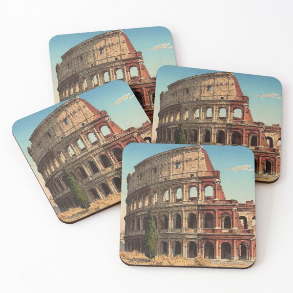 Item preview, Rome Colosseum Japanese Woodblock Print designed and sold by Takeda-art.