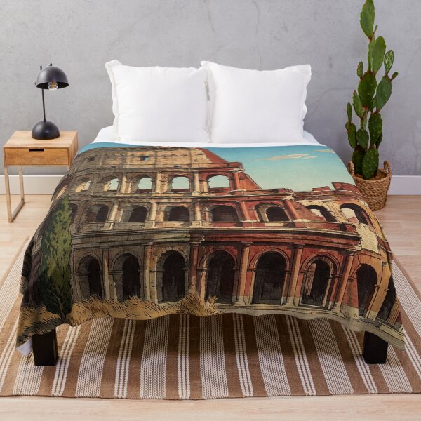 Item preview, Rome Colosseum Japanese Woodblock Print designed and sold by Takeda-art.