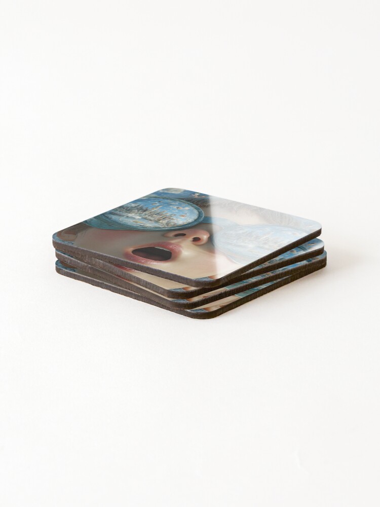 Thumbnail 4 of 5, Coasters (Set of 4), Fa4bu designed and sold by RicoInStudios.