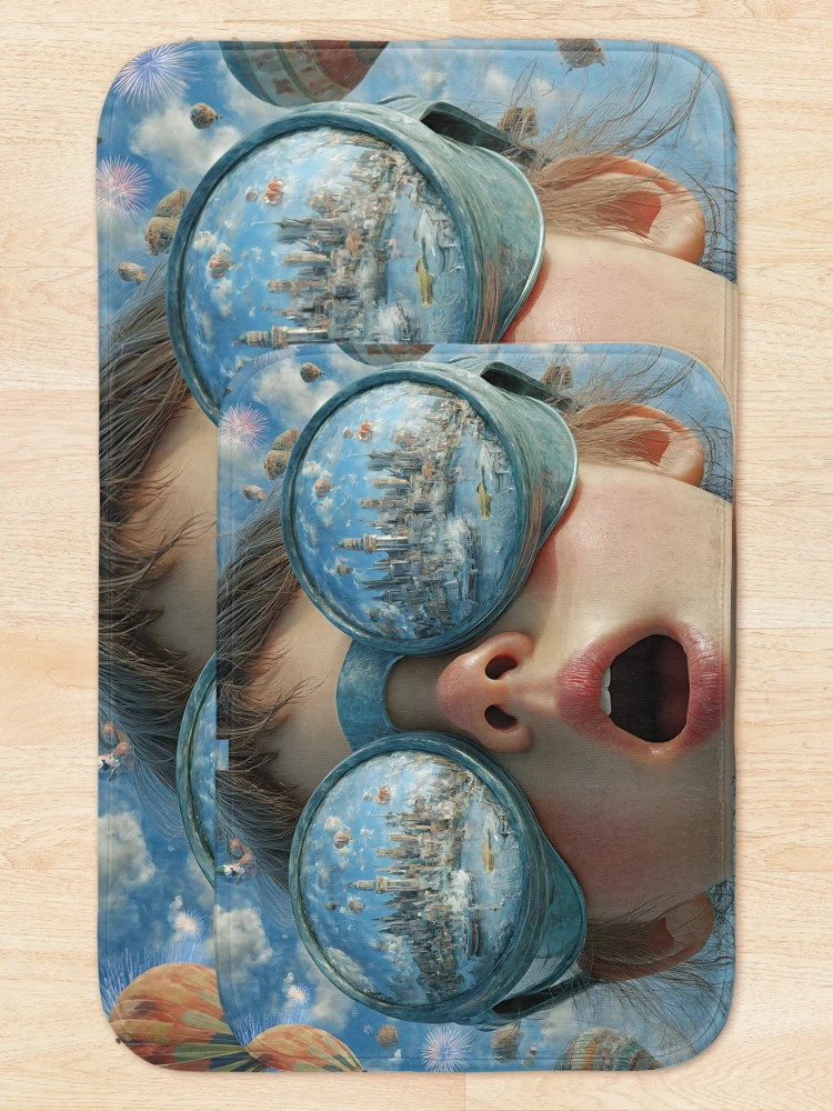 Thumbnail 5 of 6, Bath Mat, Fa4bu designed and sold by RicoInStudios.