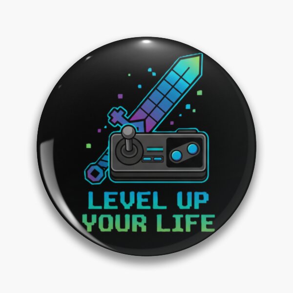 Item preview, Level Up Your Life Retro Gaming Concept designed and sold by MartinxMarie.