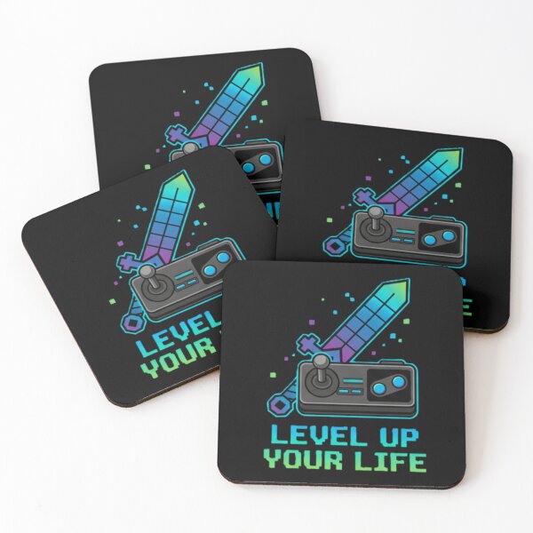 Item preview, Level Up Your Life Retro Gaming Concept designed and sold by MartinxMarie.