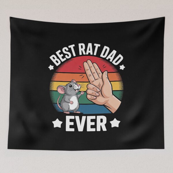 Item preview, Best Rat Dad Ever - Pet Rats Lover  designed and sold by MyzoToyota.