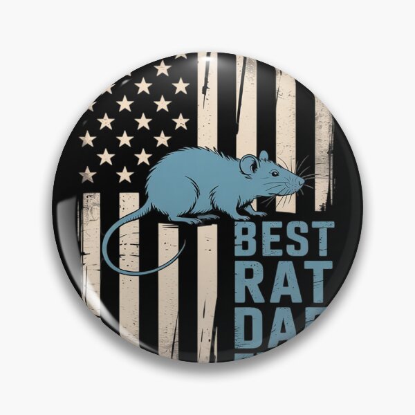 Item preview, Best Rat Dad Ever Pet Rat Rodent American Flag Father  designed and sold by MyzoToyota.